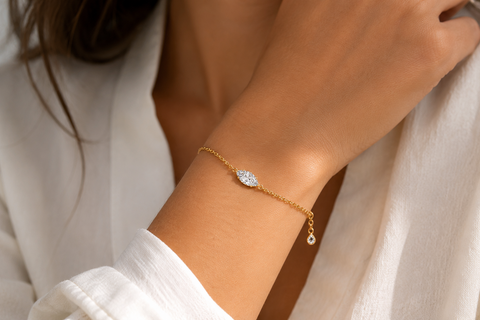 Moissanit Armband Amelie