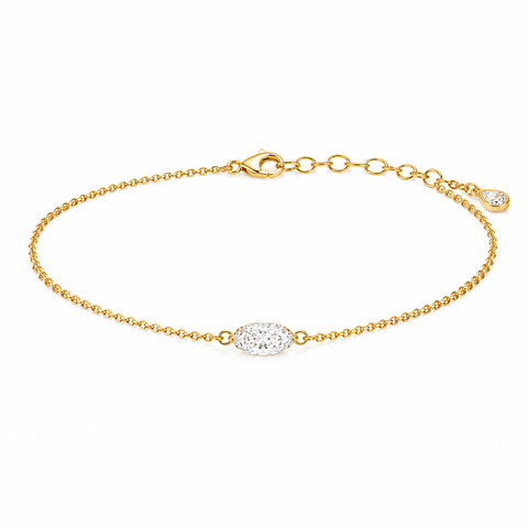 Moissanit Armband Amelie