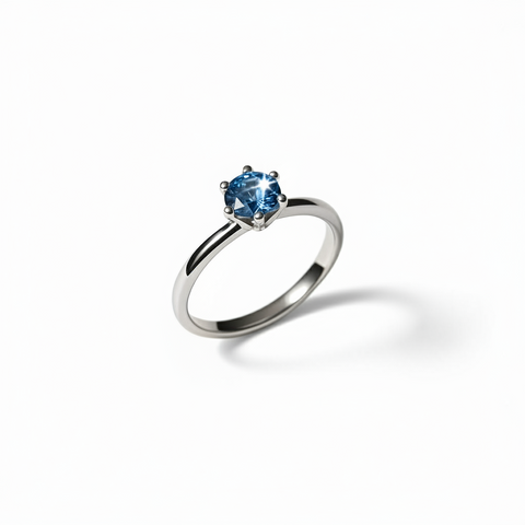 Moissanit Ring San Bélle Oceanic