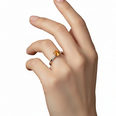 Moissanit Ring San Bélle Solara