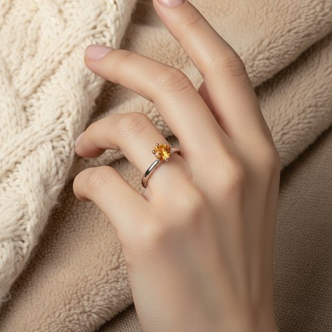 Moissanit Ring San Bélle Solara