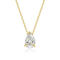 Moissanit Halskette Fiora - Gold