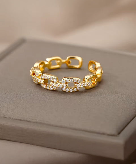 Anello Moissanite Oris - Oro