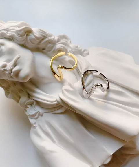 Anello Moissanite Oris - Oro