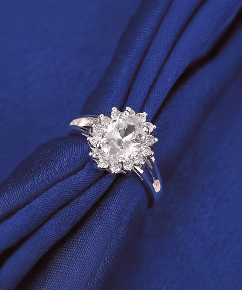 Moissanit Ring Zaro