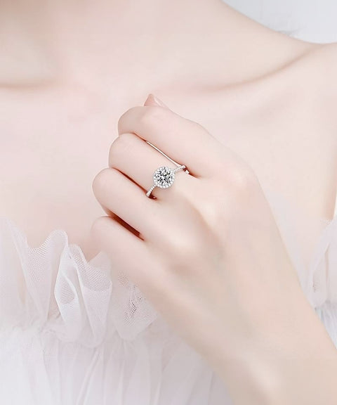 Moissanit Ring Stella