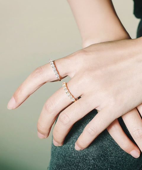 Moissanit Ring Lux