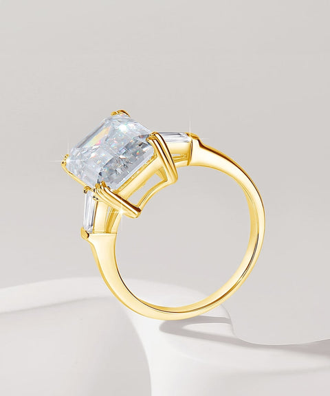 Moissanit Ring Royal - Gold