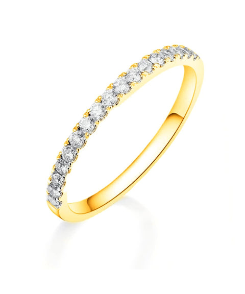 Moissanit Ring Celeste - Gold