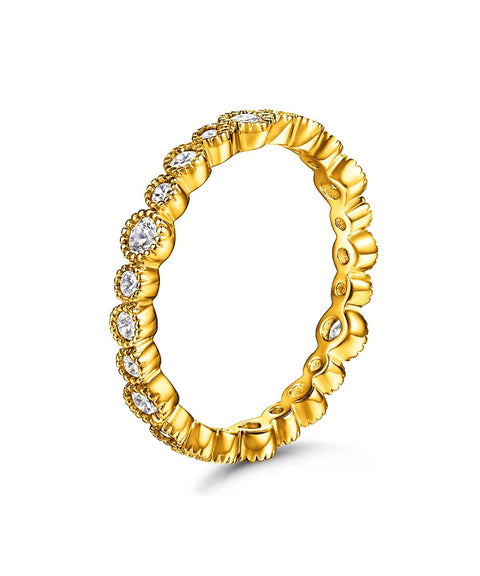 Moissanit Ring Emilia - Gold